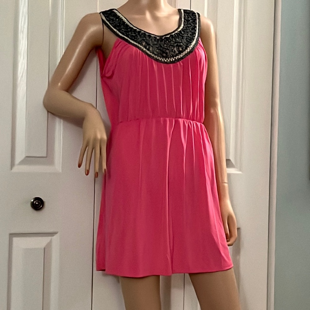 New Pink Ladies Mini Dress or Tunic Top